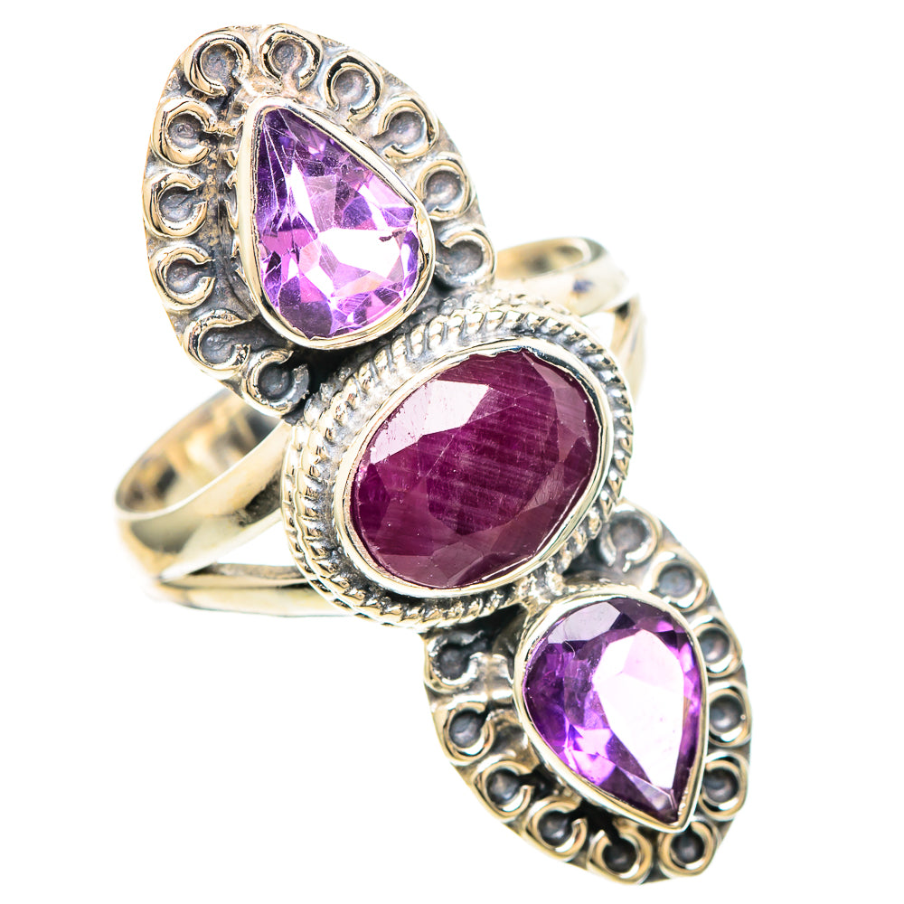 Ruby Rings handcrafted by Ana Silver Co - RING99550