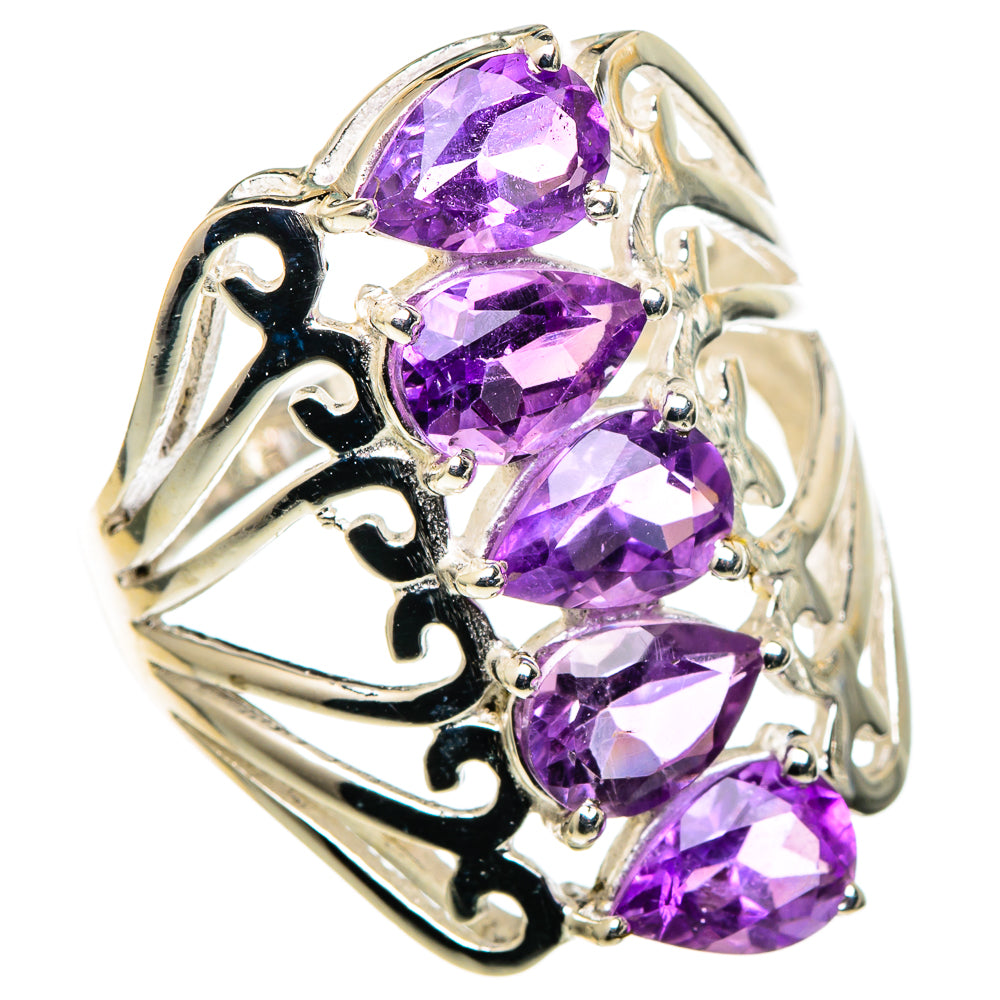 Amethyst Rings handcrafted by Ana Silver Co - RING99582