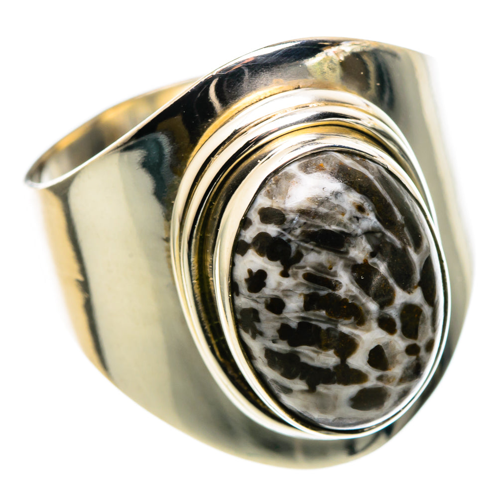 Stingray Coral Rings handcrafted by Ana Silver Co - RING99585