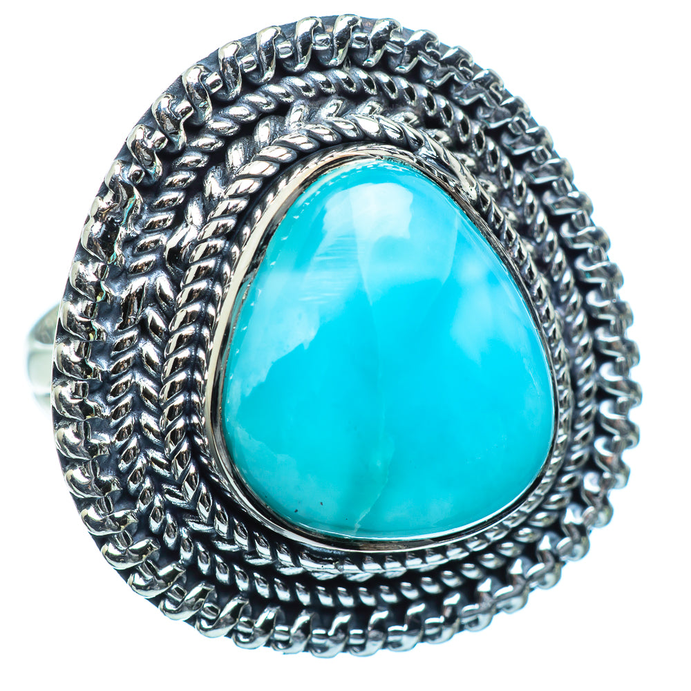 Larimar Rings handcrafted by Ana Silver Co - RING995877