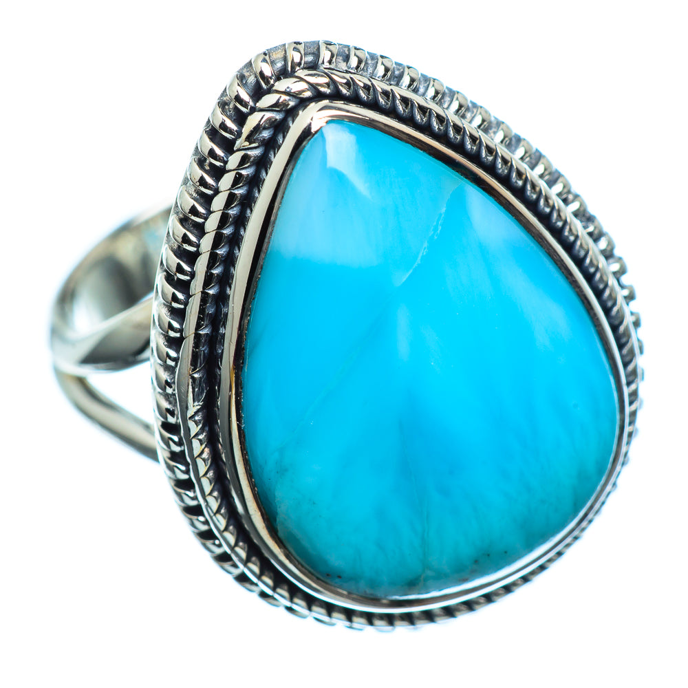 Larimar Rings handcrafted by Ana Silver Co - RING995892