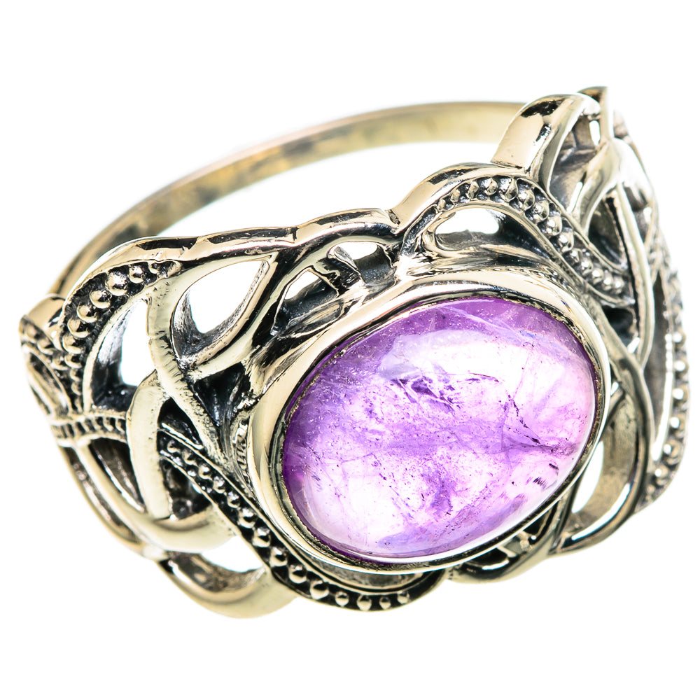 Amethyst Rings handcrafted by Ana Silver Co - RING99695 - Photo 2