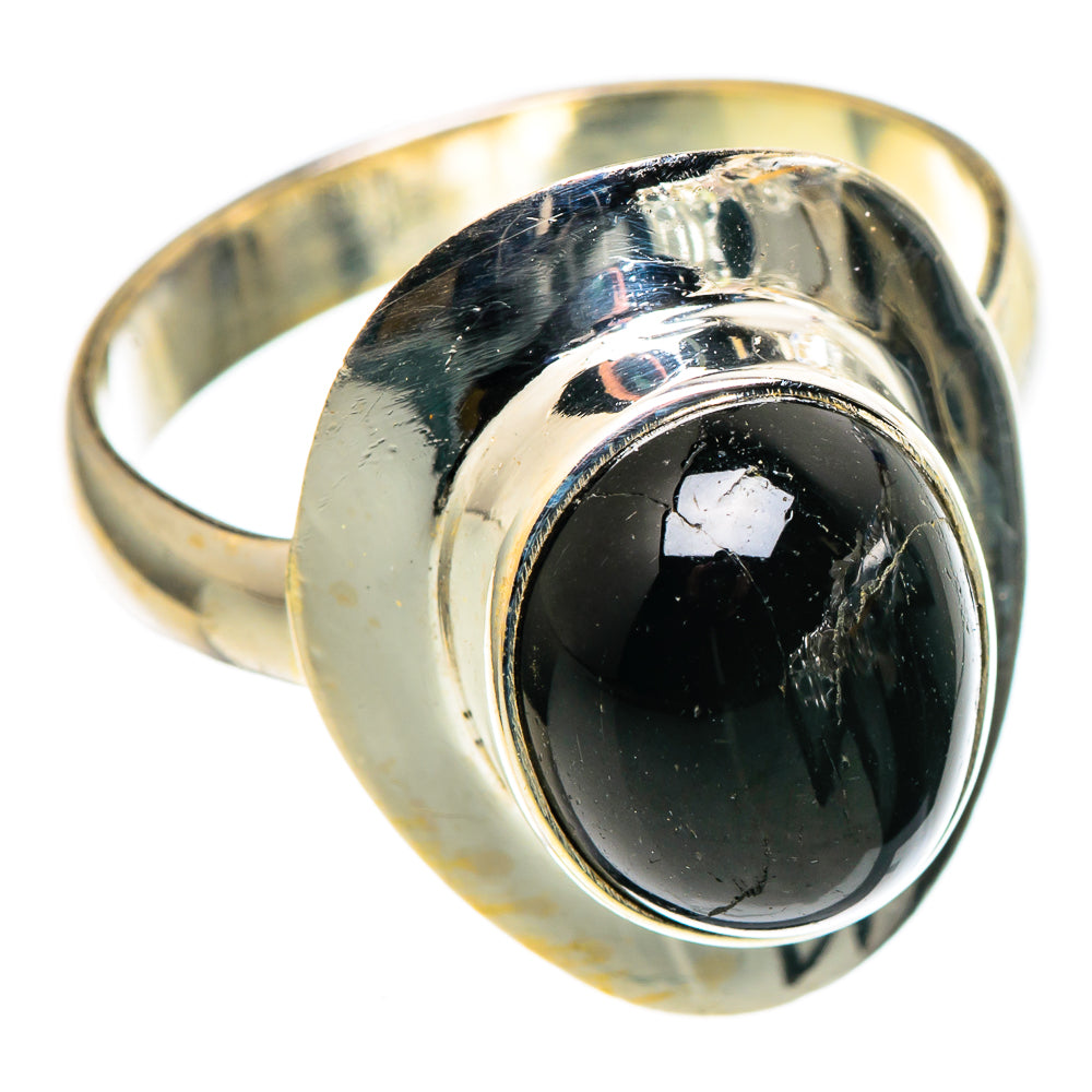 Black Onyx Rings handcrafted by Ana Silver Co - RING99704 - Photo 2