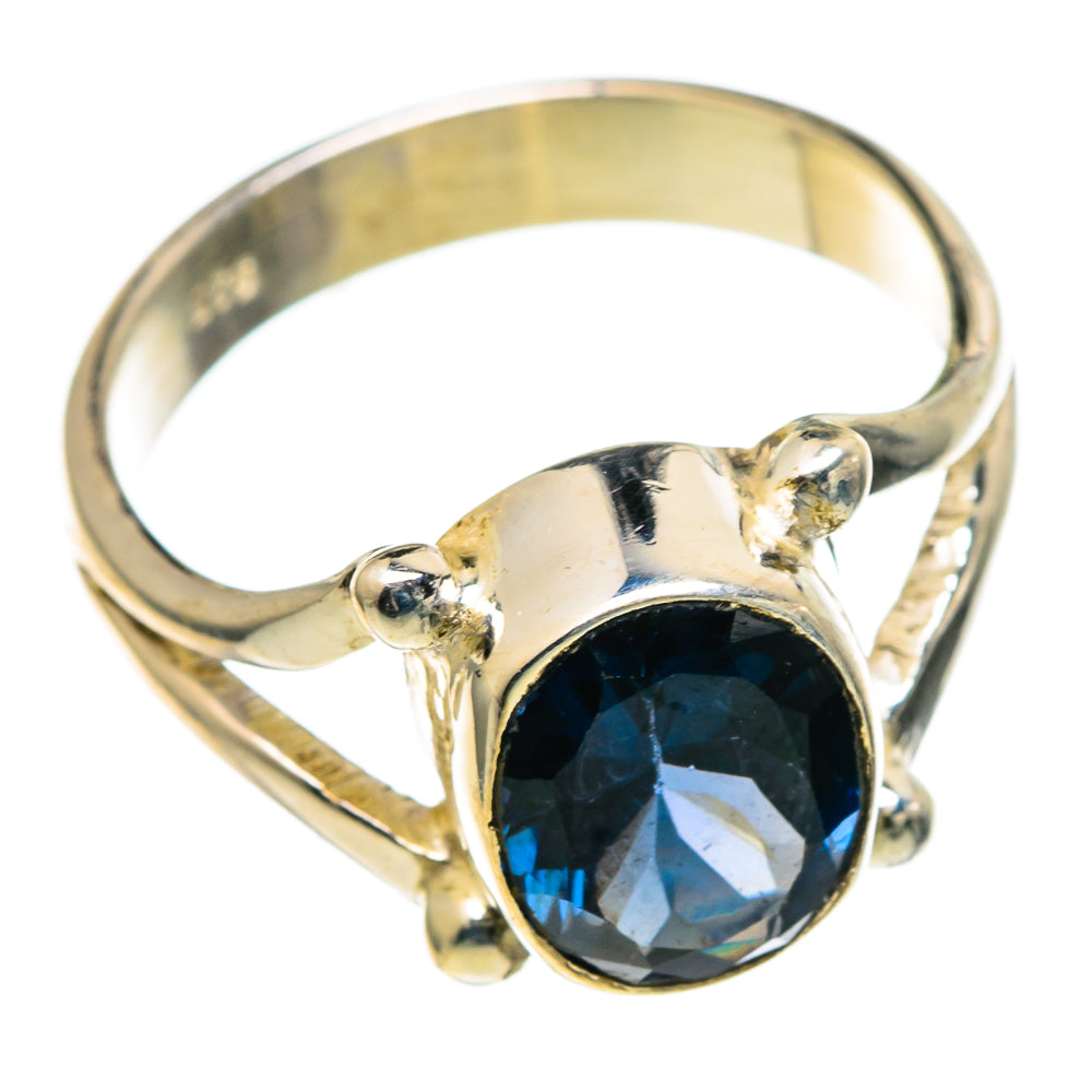 Blue Spinel Rings handcrafted by Ana Silver Co - RING99713 - Photo 2