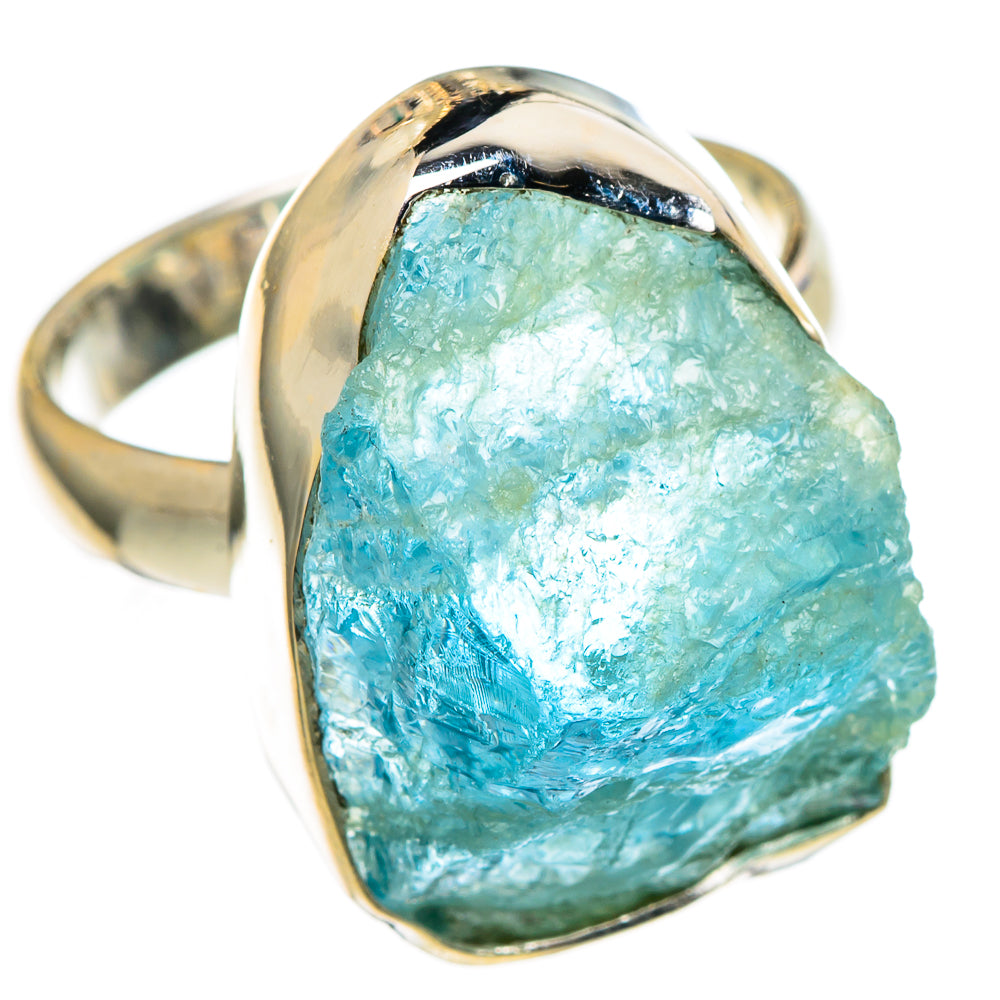 Aquamarine Rings handcrafted by Ana Silver Co - RING99715