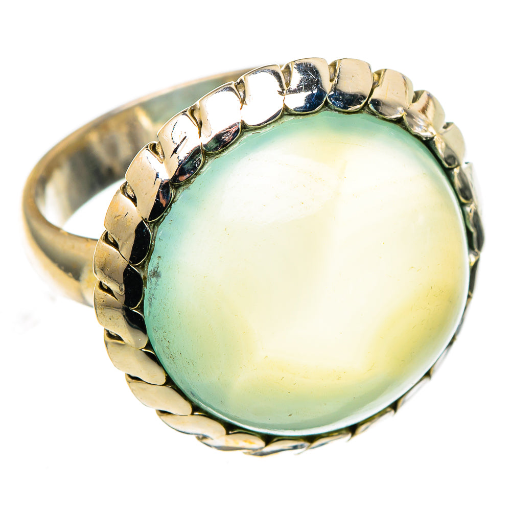 Prehnite Rings handcrafted by Ana Silver Co - RING99717