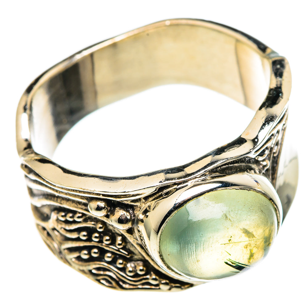 Prehnite Rings handcrafted by Ana Silver Co - RING99719
