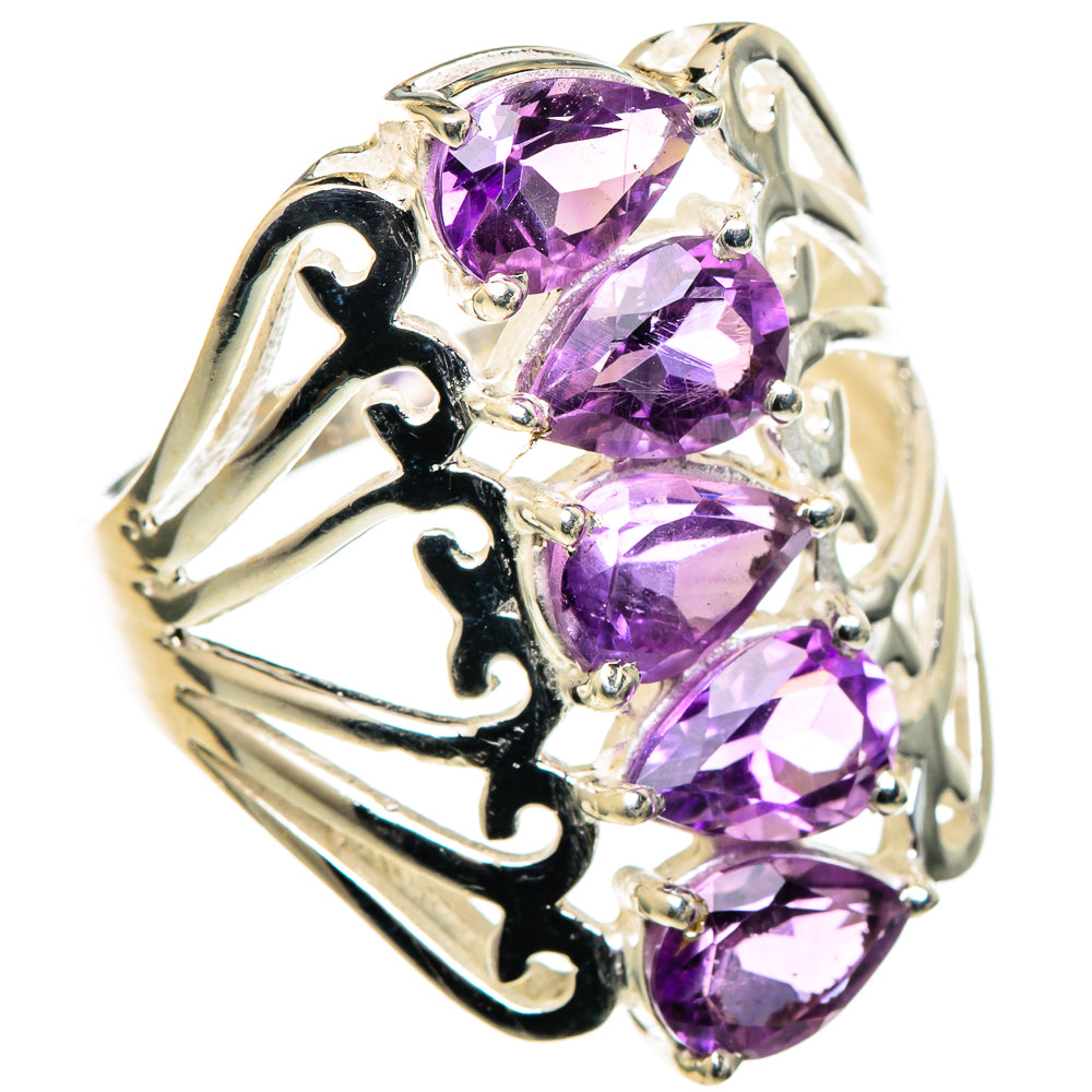 Amethyst Rings handcrafted by Ana Silver Co - RING99742