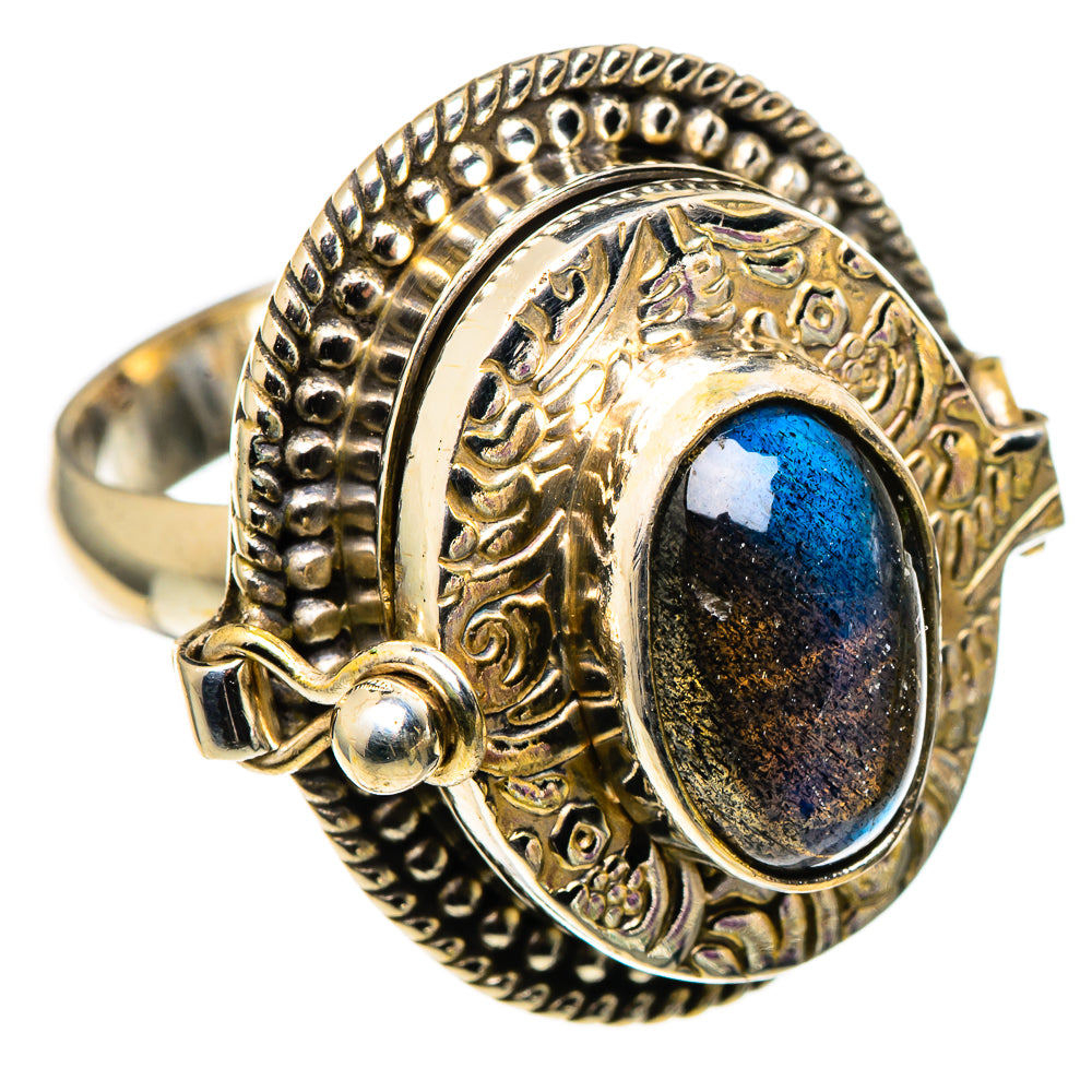 Labradorite Rings handcrafted by Ana Silver Co - RING99755