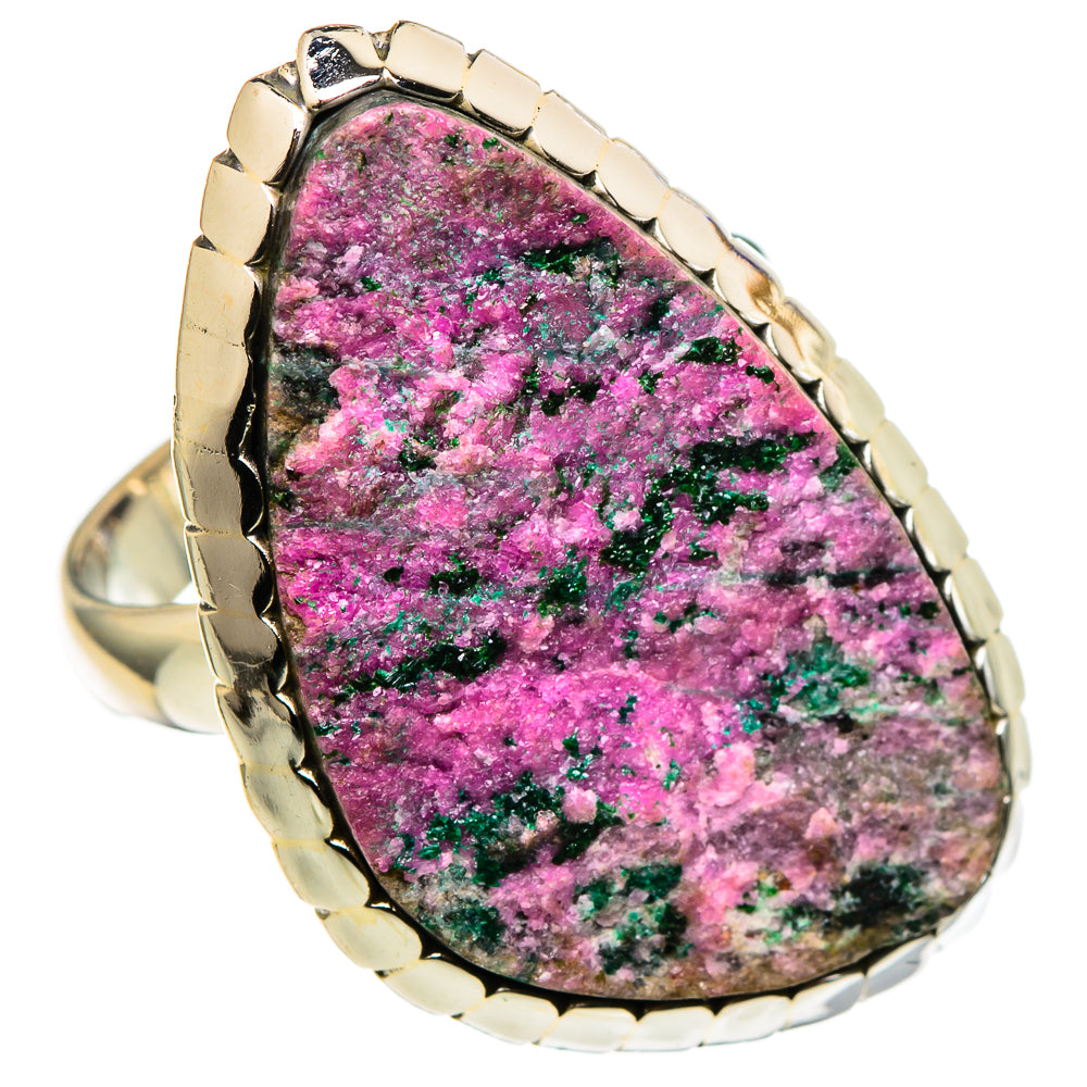 Cobalto Calcite Druzy Rings handcrafted by Ana Silver Co - RING99776