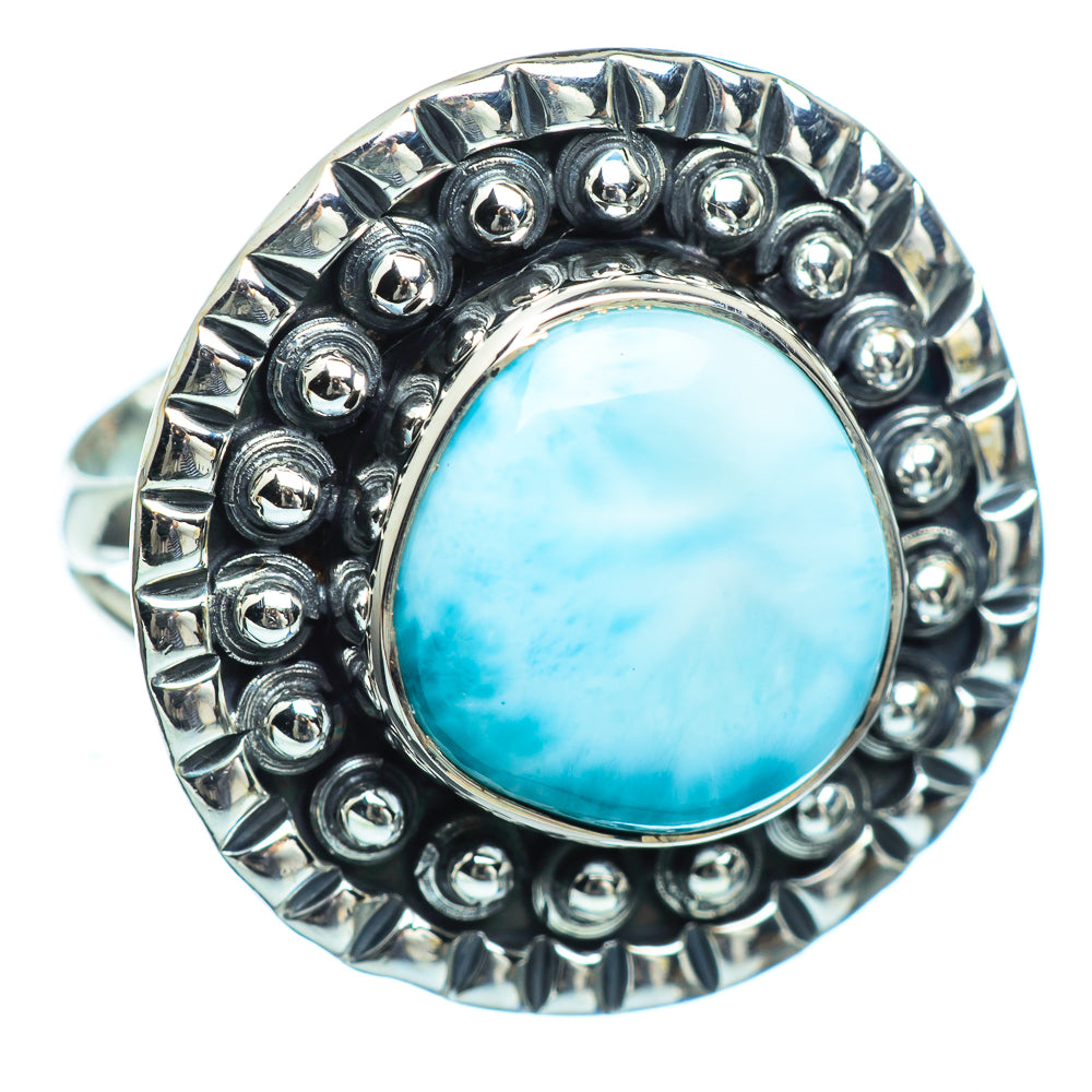 Larimar Rings handcrafted by Ana Silver Co - RING997764