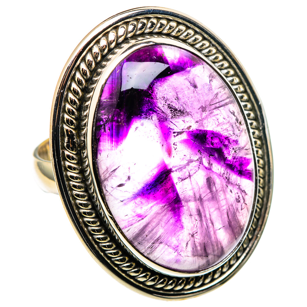 Star Amethyst Rings handcrafted by Ana Silver Co - RING99780