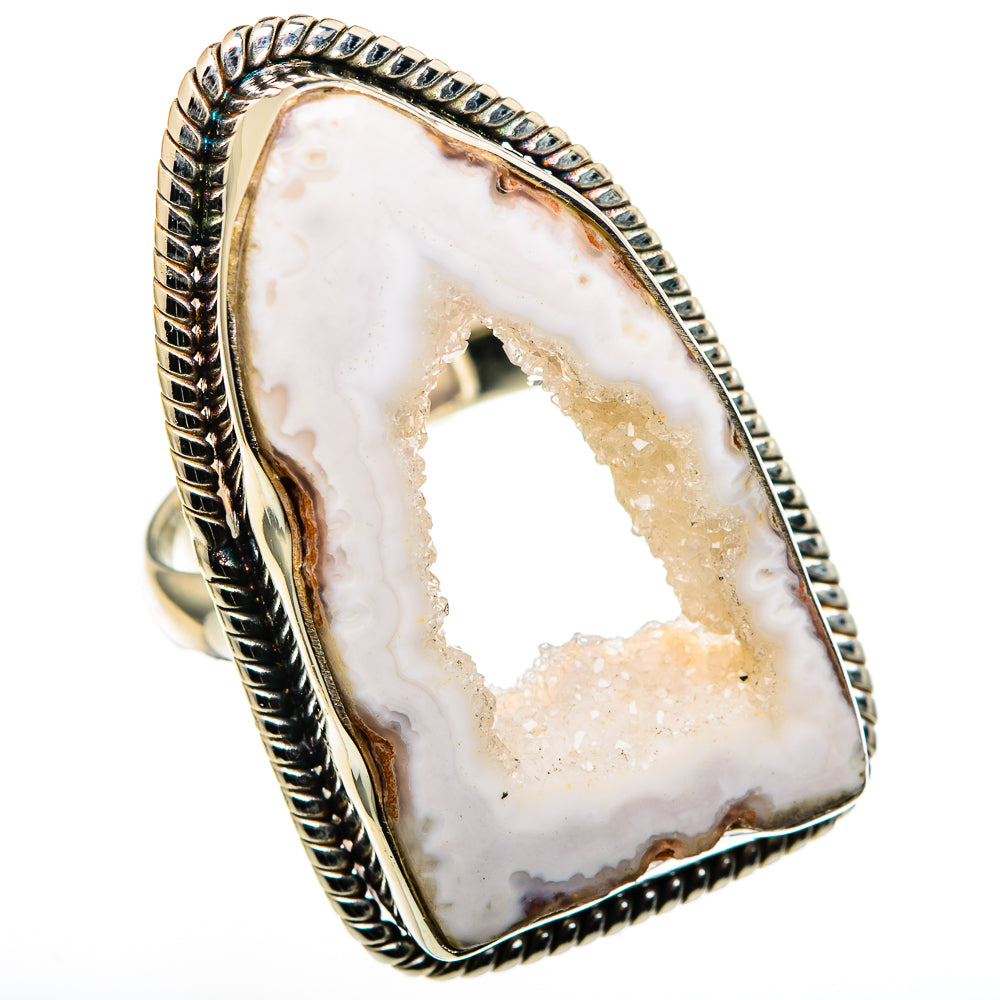 White Quartz Rings handcrafted by Ana Silver Co - RING99785 - Photo 2