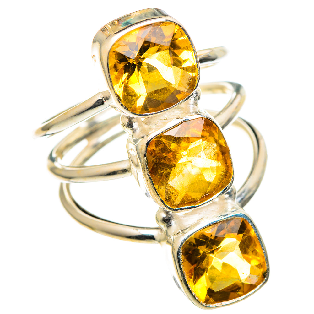 Citrine Rings handcrafted by Ana Silver Co - RING99850