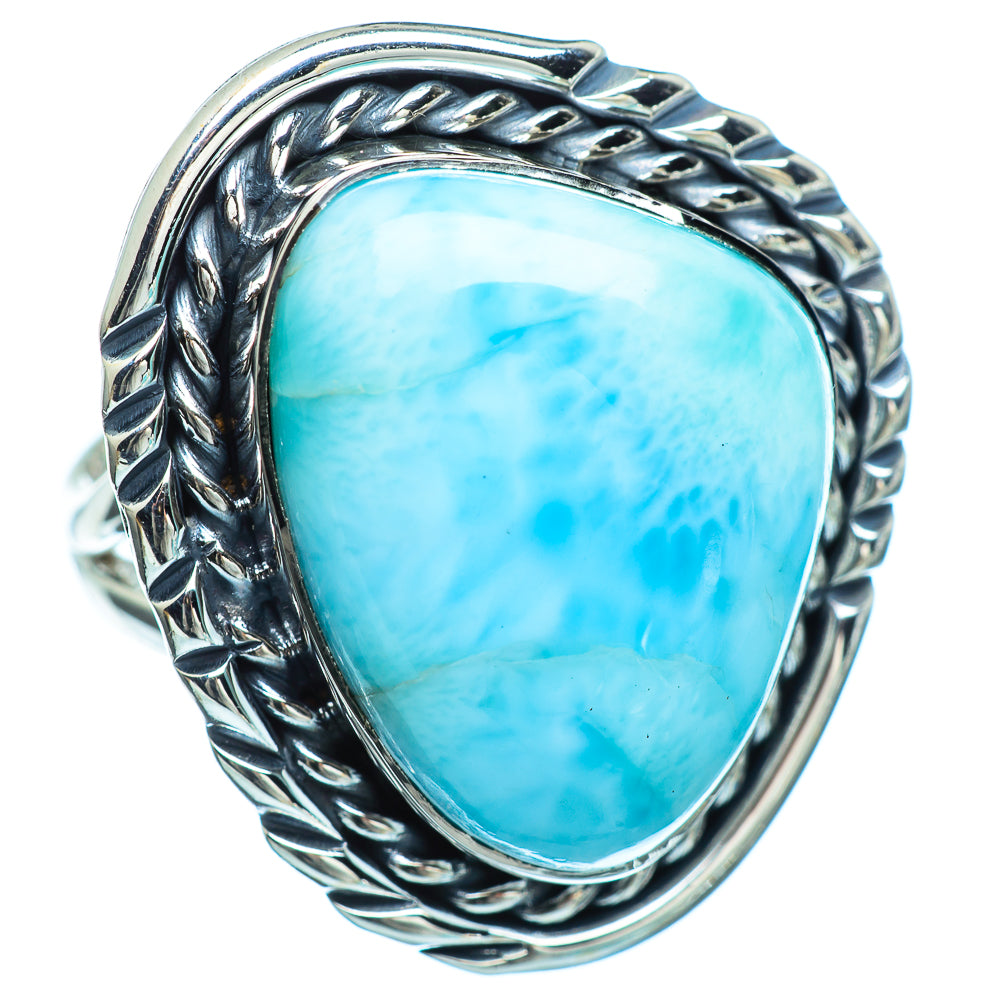 Larimar Rings handcrafted by Ana Silver Co - RING998588