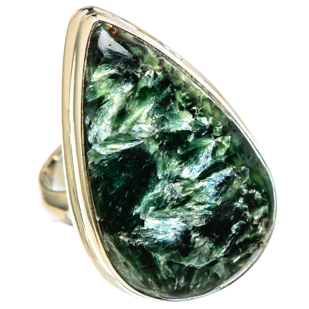 Seraphinite Rings handcrafted by Ana Silver Co - RING99862