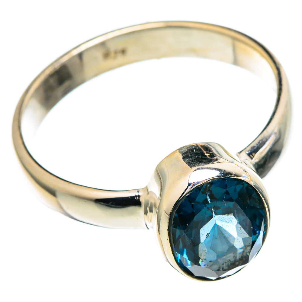 Blue Spinel Rings handcrafted by Ana Silver Co - RING99875