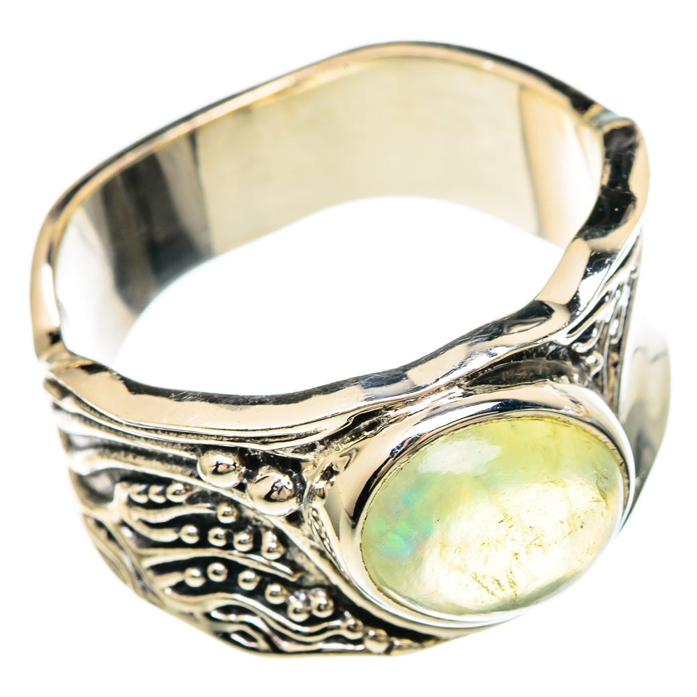 Prehnite Rings handcrafted by Ana Silver Co - RING99879