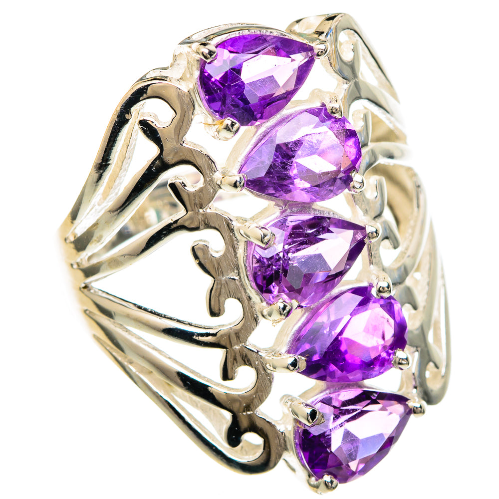 Amethyst Rings handcrafted by Ana Silver Co - RING99900