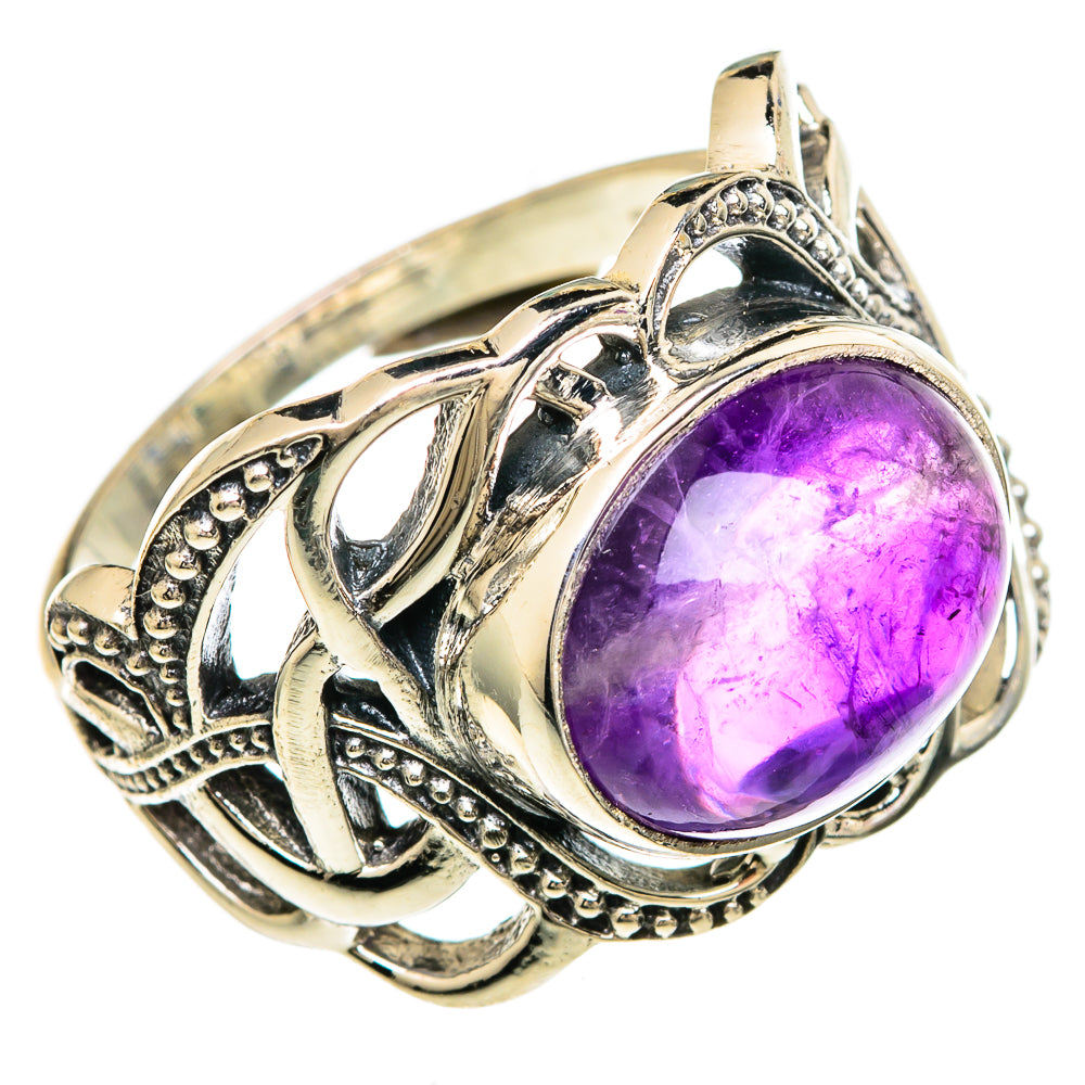 Amethyst Rings handcrafted by Ana Silver Co - RING99937