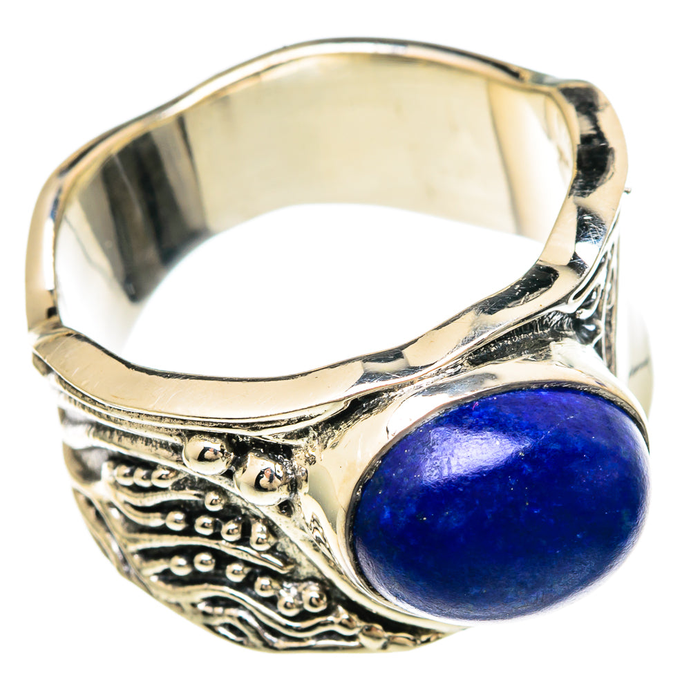 Lapis Lazuli Rings handcrafted by Ana Silver Co - RING99953 - Photo 2