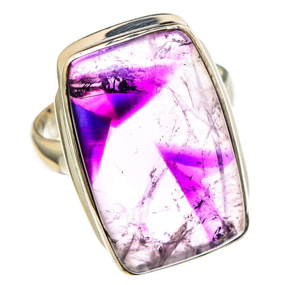 Star Amethyst Rings handcrafted by Ana Silver Co - RING99975