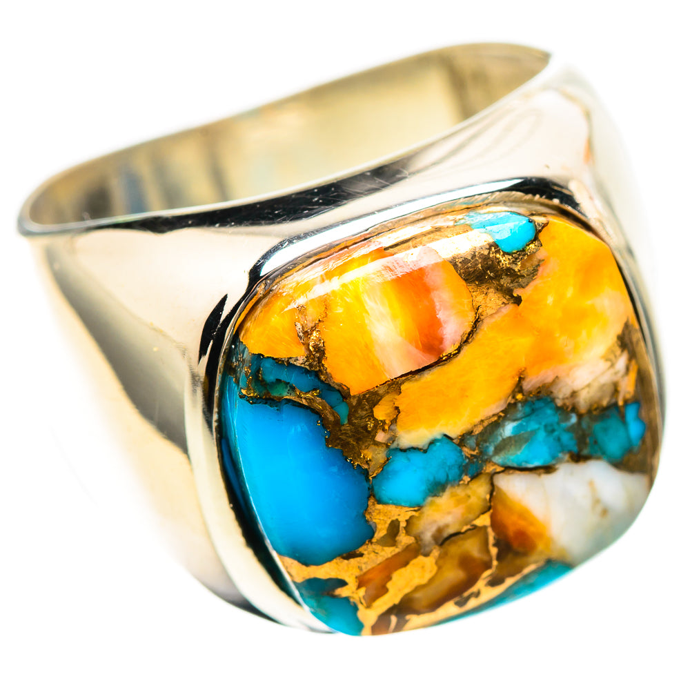 Spiny Oyster Turquoise Ring Size 7 (925 Sterling Silver) RING136431