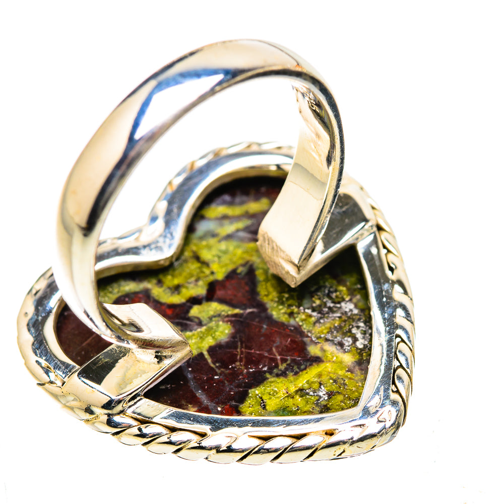 Large Dragon's Blood Jasper Ring Size 6.5 (925 Sterling Silver) RING135572