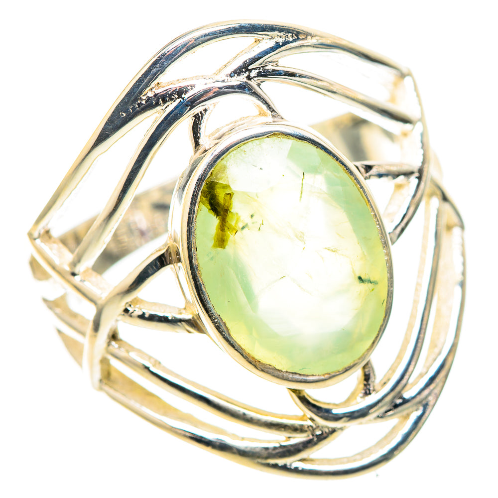 Prehnite 925 Sterling Silver Ring Size 10.75 (925 Sterling Silver) RING137416