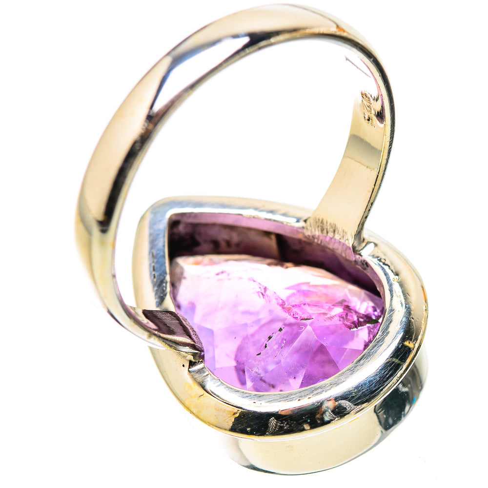 Ana Silver Co Faceted Amethyst Ring Size 9 (925 Sterling Silver)
