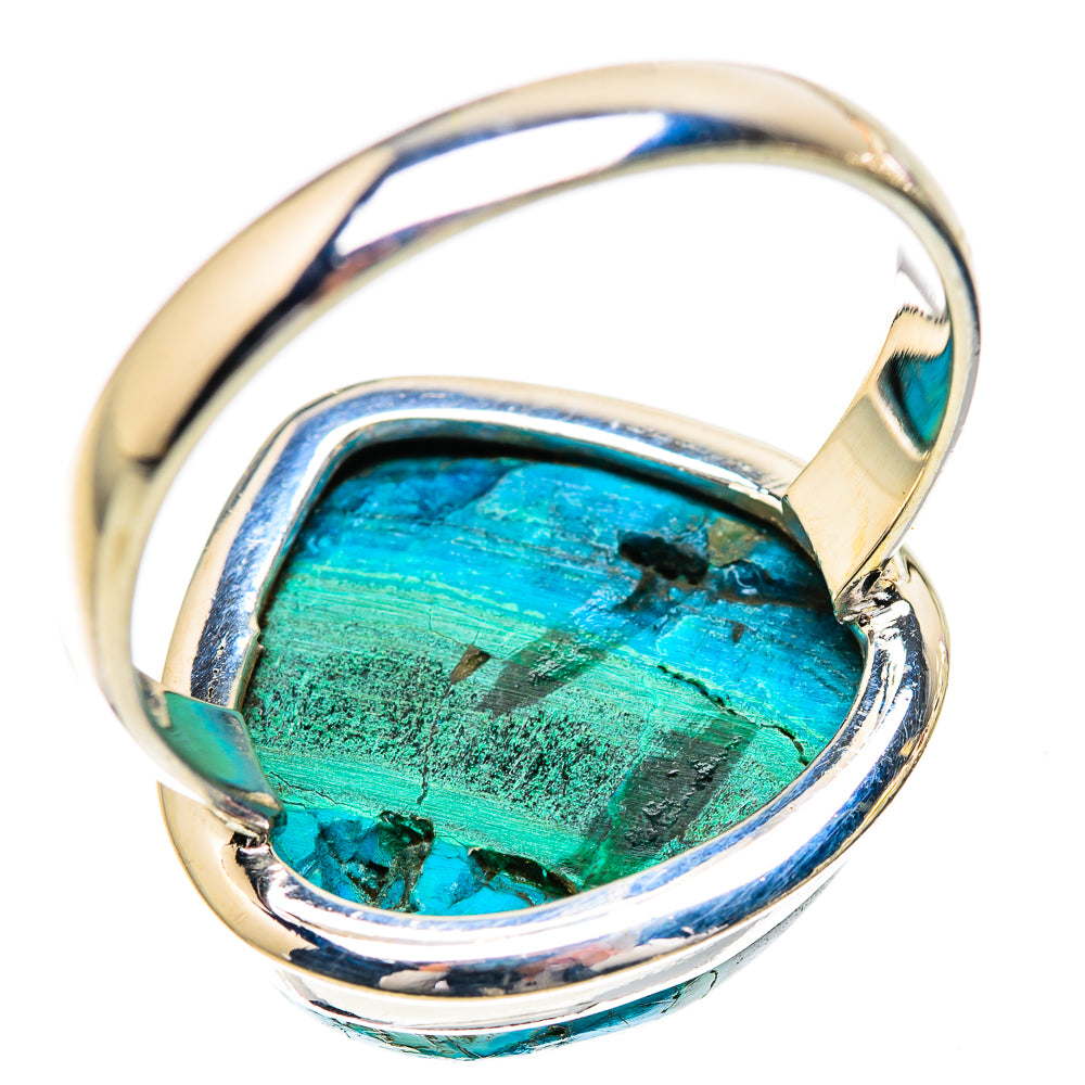 Malachite In Chrysocolla Ring Size 12.25 (925 Sterling Silver) RING135861