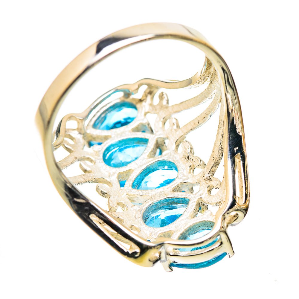 Ana Silver Co Blue Topaz Ring Size 9 (925 Sterling Silver)