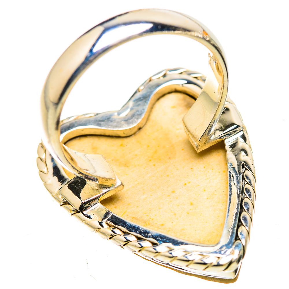 Large Psilomelane Dendrite Agate Ring Size 6 (925 Sterling Silver) RING135588