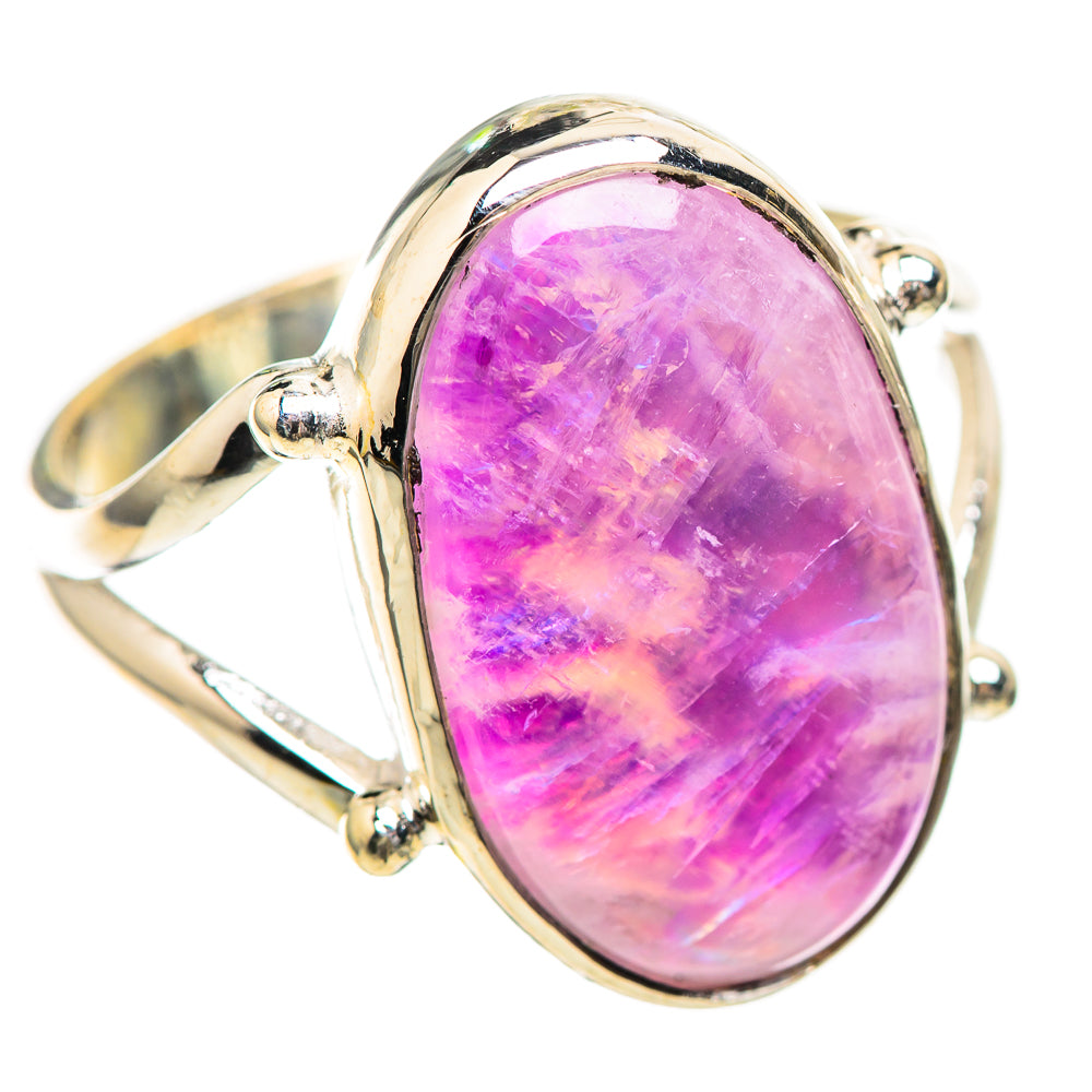 Pink Moonstone 925 Sterling Silver Ring Size 8 Ana Co R136273