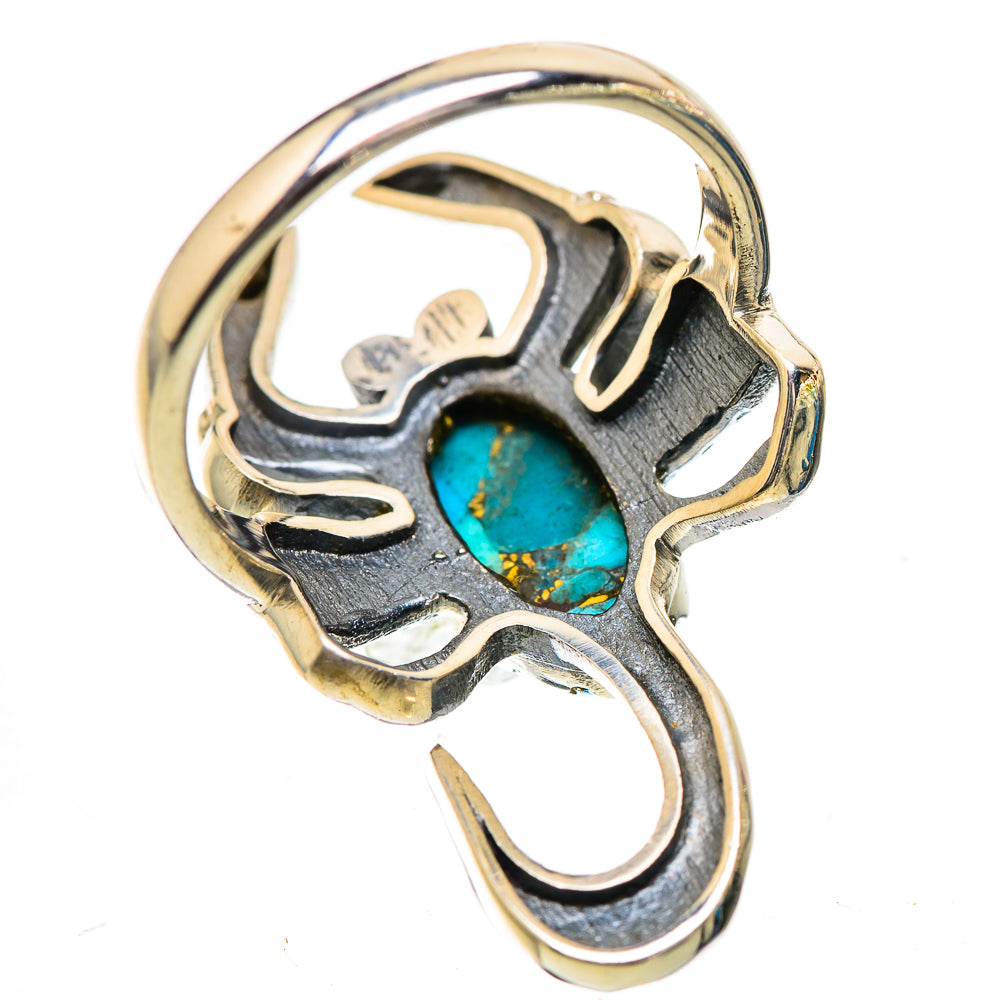 Kingman Mohave Turquoise Ring Size 7.25 (925 Sterling Silver) RING135875