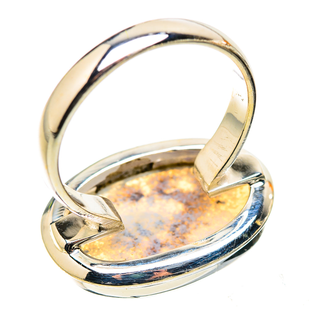 Ana Silver Co Scenic Dendritic Agate Ring Size 8 (925 Sterling Silver)