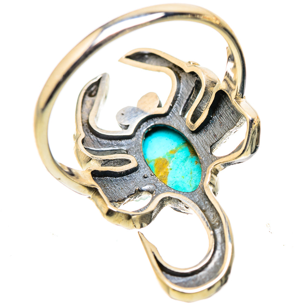 Ana Silver Co Blue Copper Composite Turquoise Ring Size 10 (925 Sterling Silver)