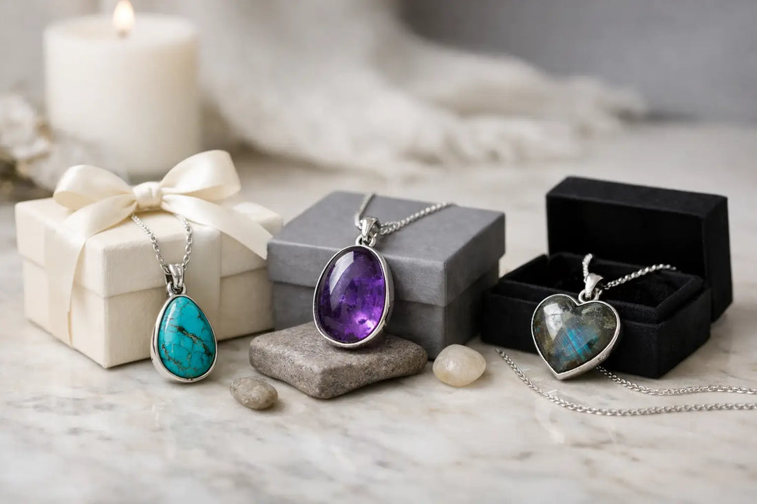 How to Choose Natural Stone Silver Pendant Gifts