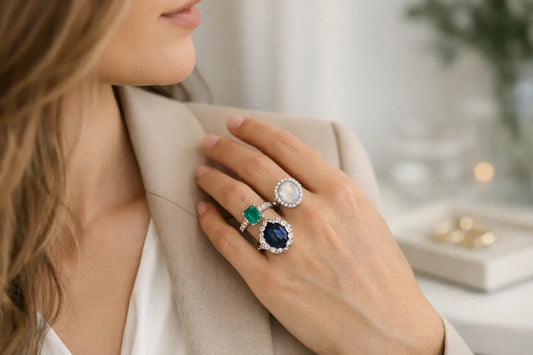 How to Style Gemstone Rings That Stand Out