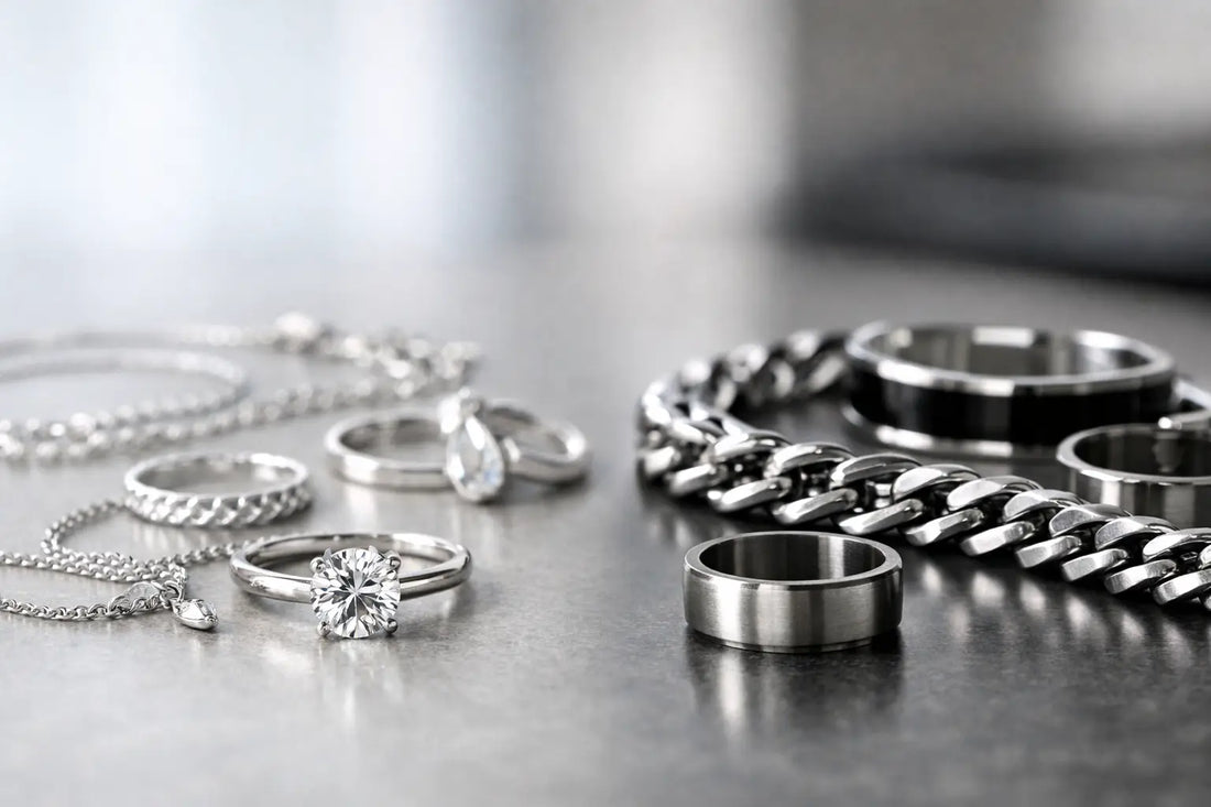 Sterling Silver vs Stainless Jewelry