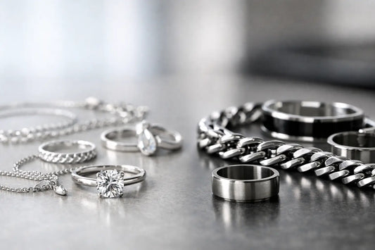 Sterling Silver vs Stainless Jewelry