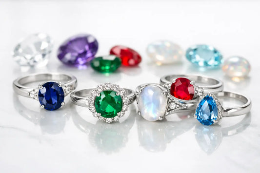 12 Best Gemstones for Silver Rings