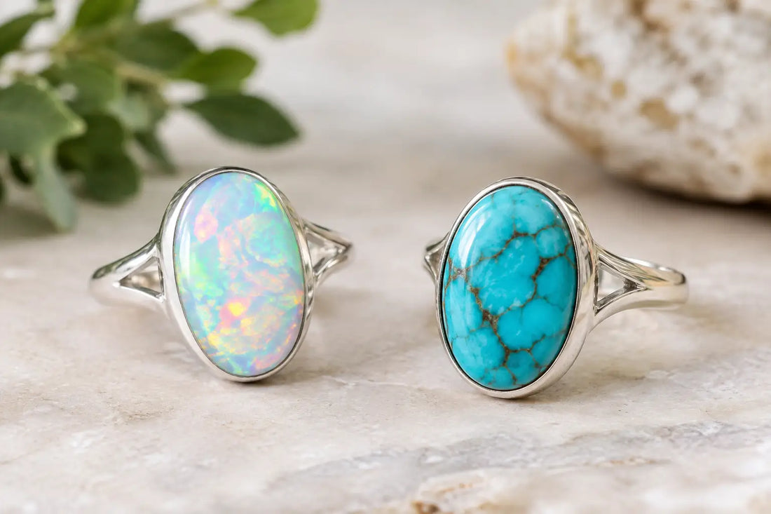 Opal vs Turquoise Rings for Color-Loving Style