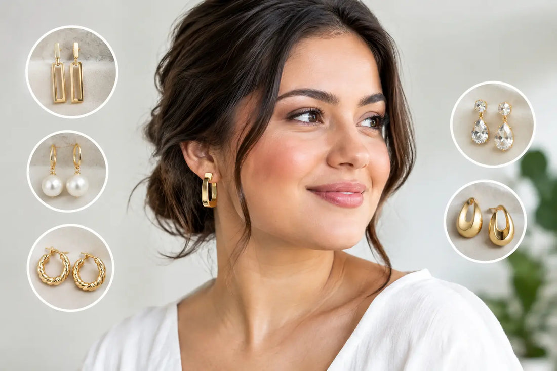 Best Earrings for Round Faces That Stand Out