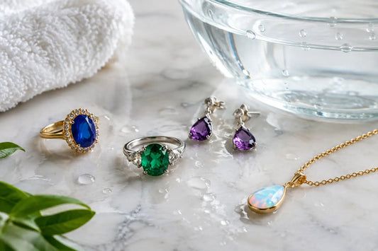 Can Gemstone Jewelry Get Wet? Care by Stone