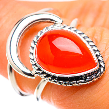 Premium Carnelian Ring Size 6.25 (925 Sterling Silver) RING138213