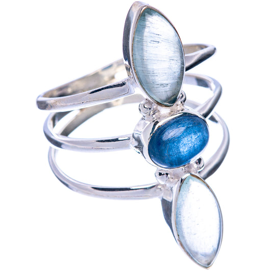 Kyanite, Aquamarine Ring Size 9.75 (925 Sterling Silver) R144912