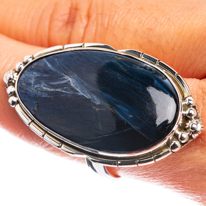 Huge Pietersite 925 Sterling Silver Ring Size 10