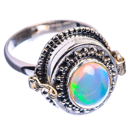 Poison Natural Ethiopian Opal Ring Size 11.5 (925 Sterling Silver) R142428