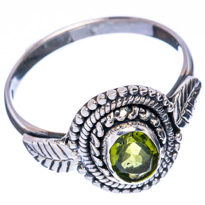 Value Peridot Ring Size 8.75 (925 Sterling Silver) R3054